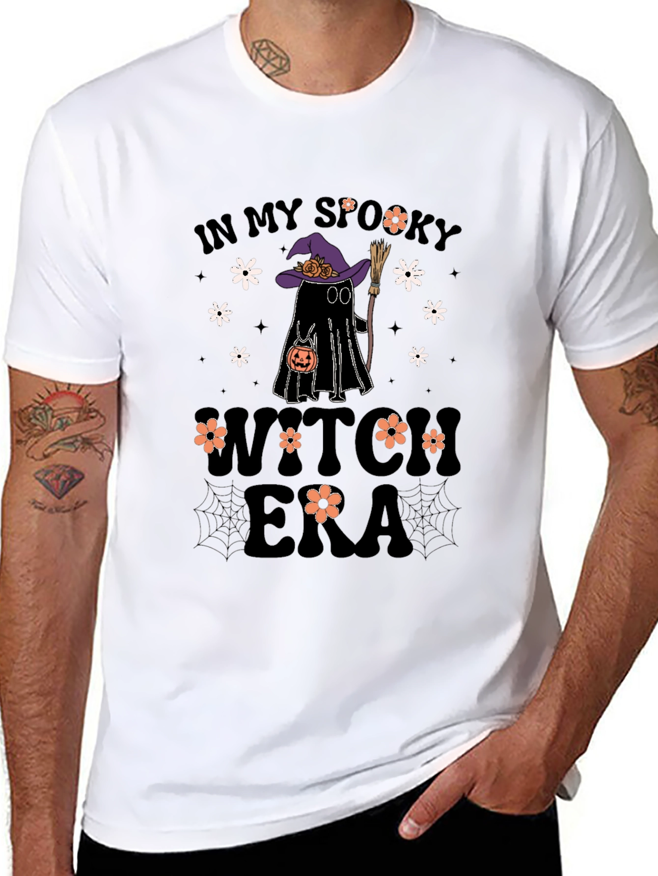 Spooky Witch Era Black T-Shirt
