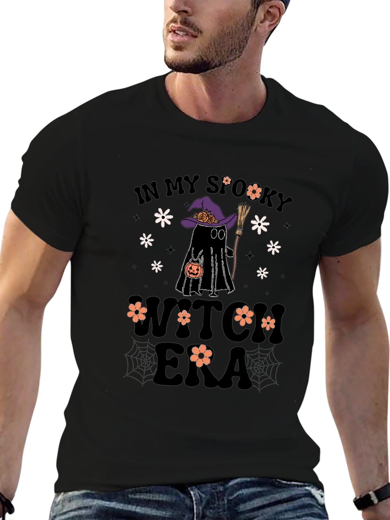 Spooky Witch Era Black T-Shirt