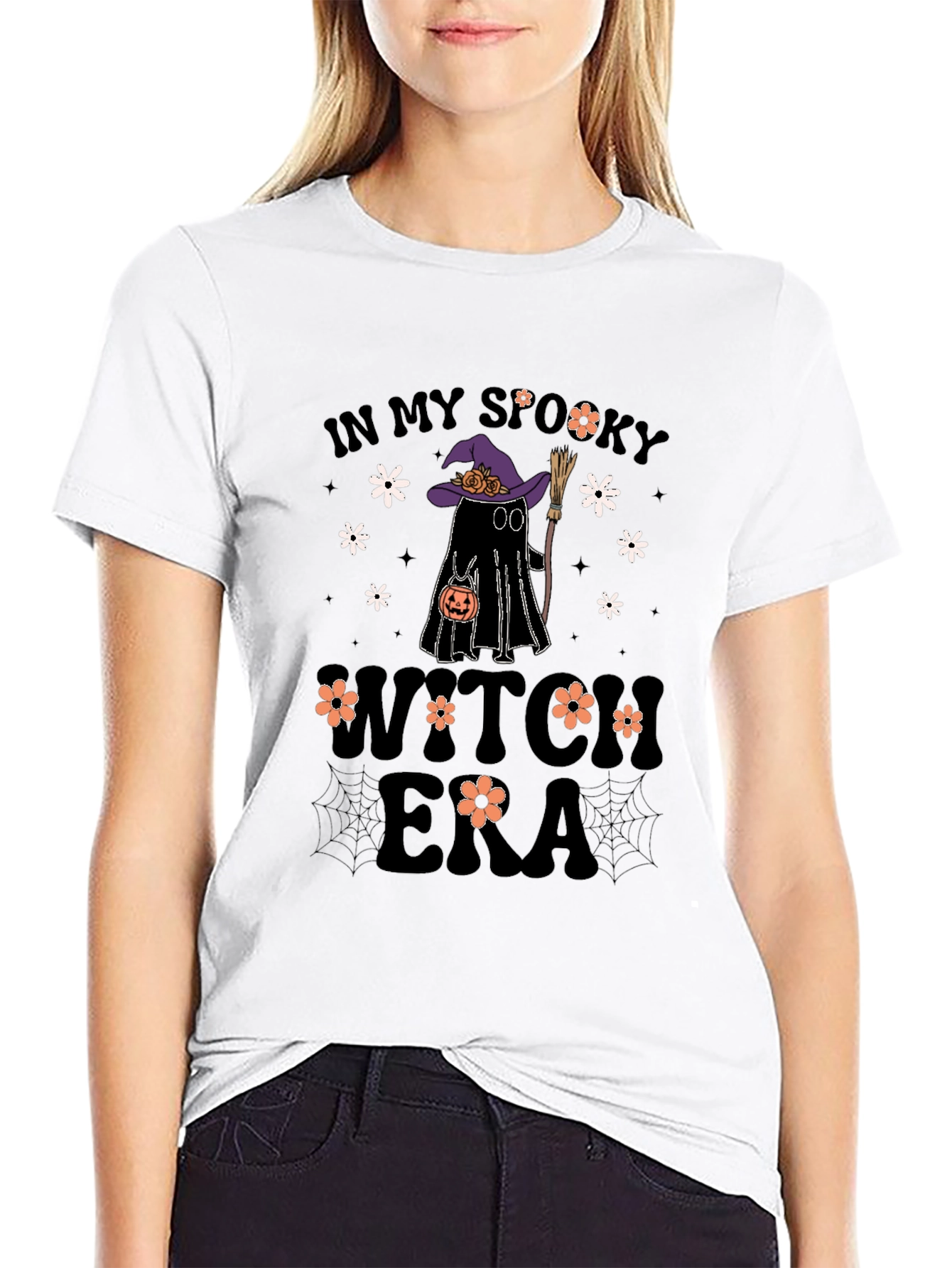 Spooky Witch Era Black T-Shirt