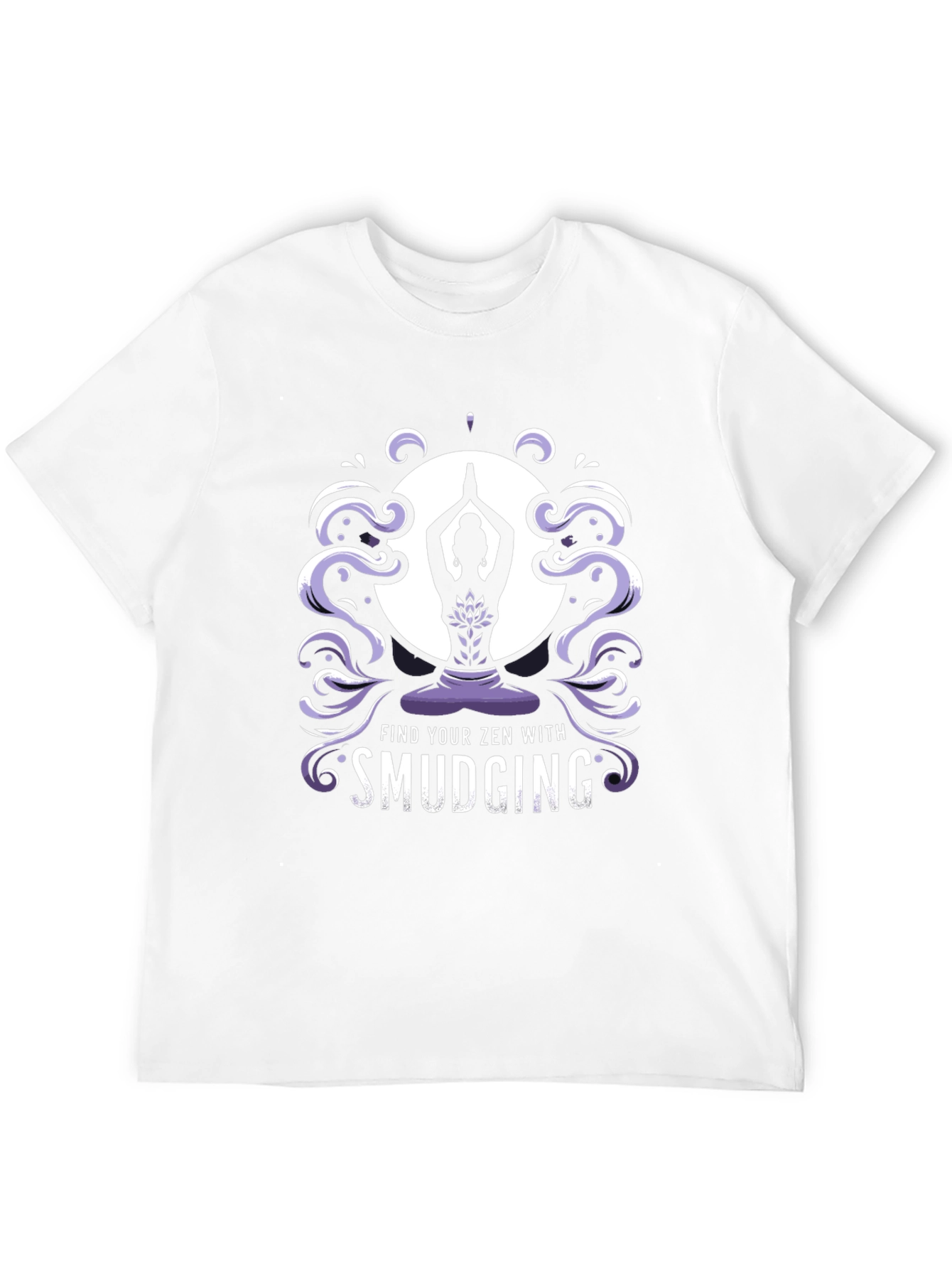Zen Smudging Graphic Tee - Find Your Inner Peace