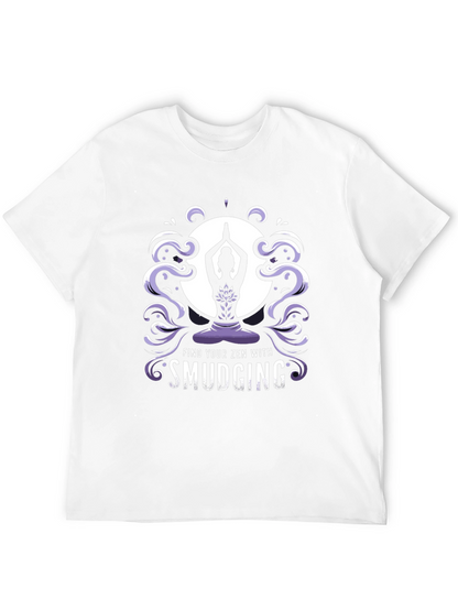 Zen Smudging Graphic Tee - Find Your Inner Peace