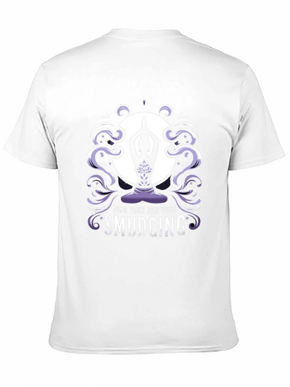 Zen Smudging Graphic Tee - Find Your Inner Peace