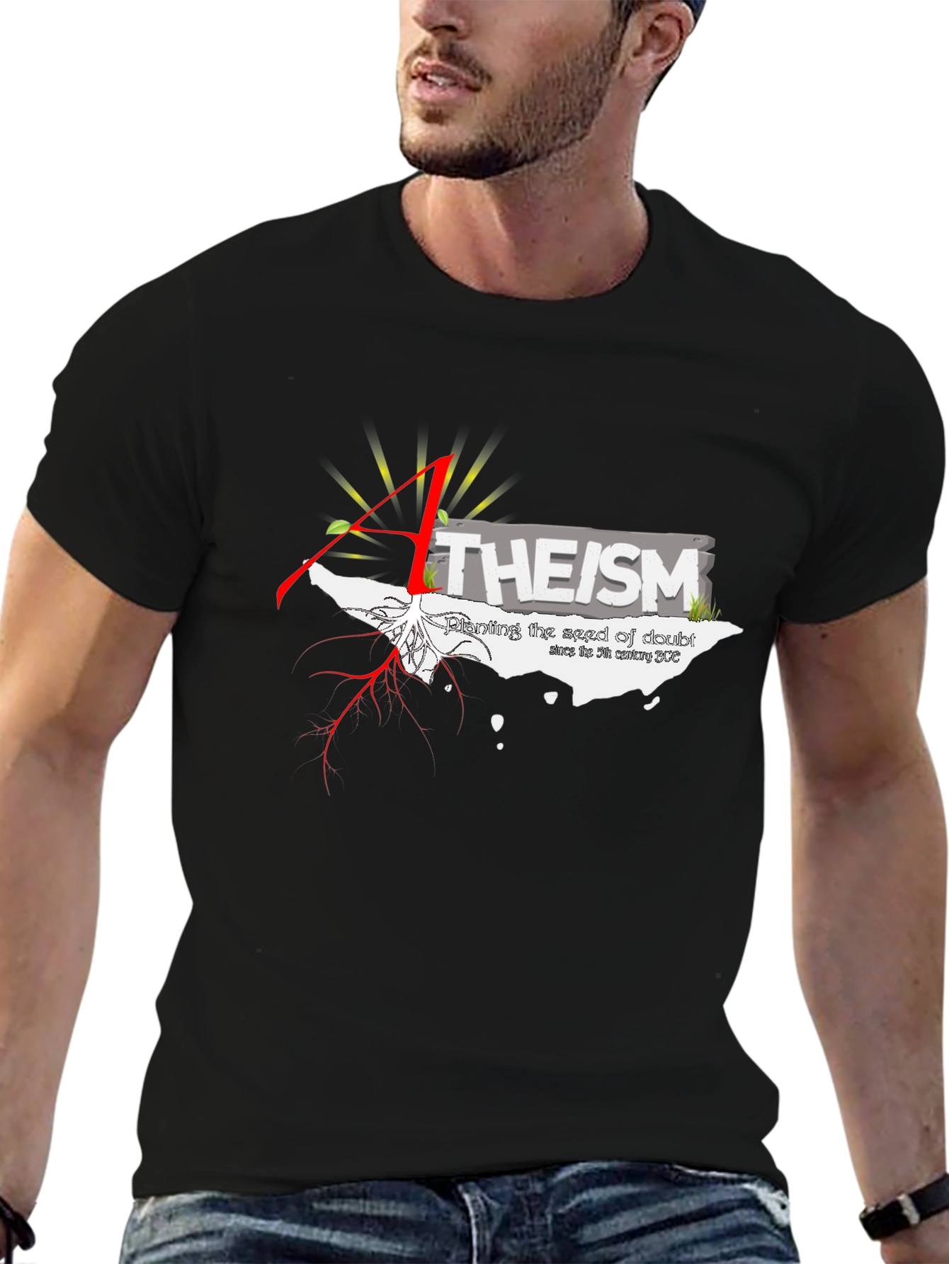 A-Theism Graphic T-Shirt