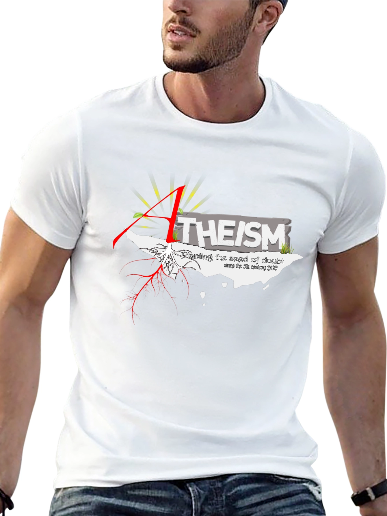 A-Theism Graphic T-Shirt