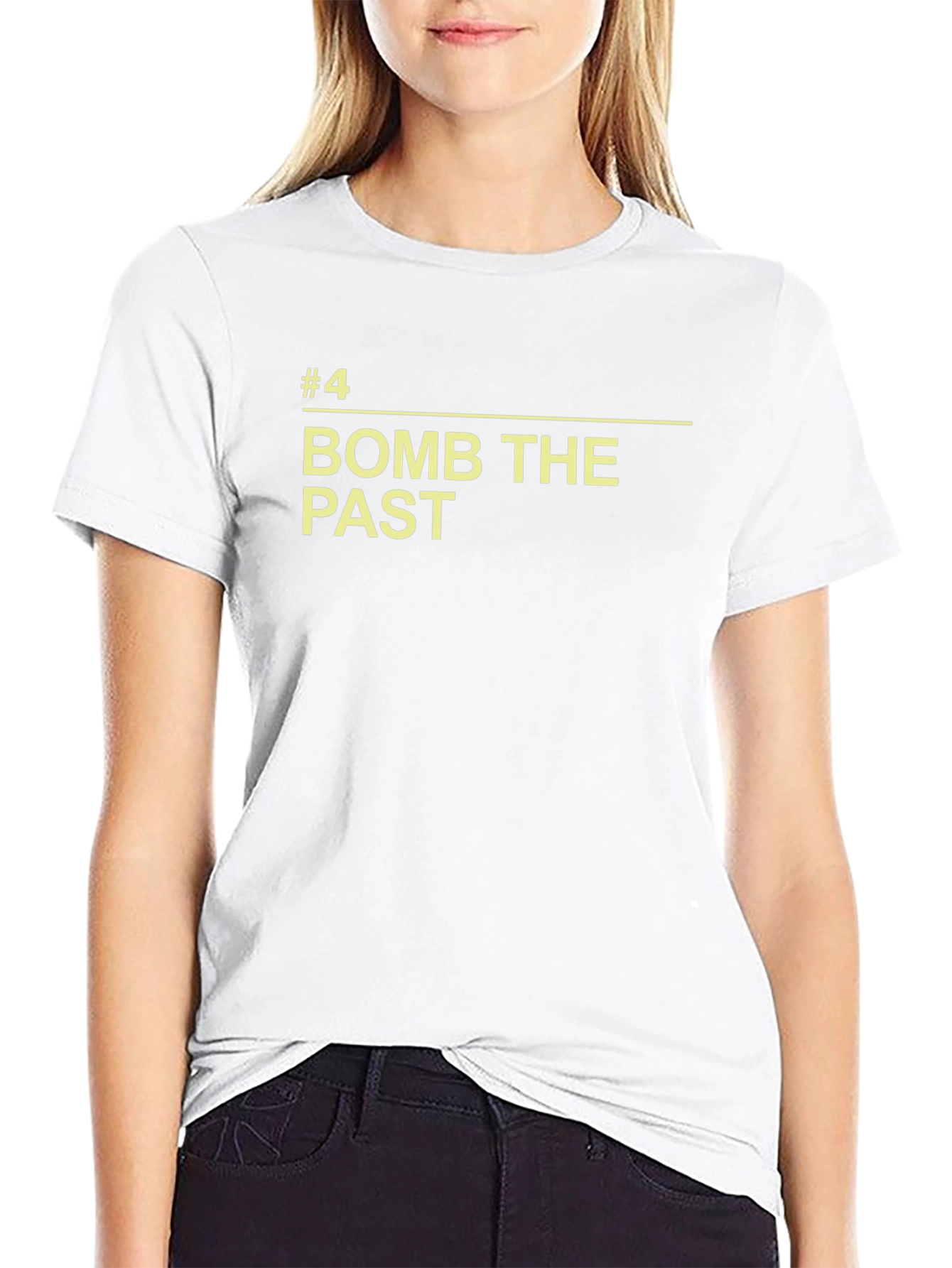 Bomb the Past T-Shirt - Bold Statement Tee