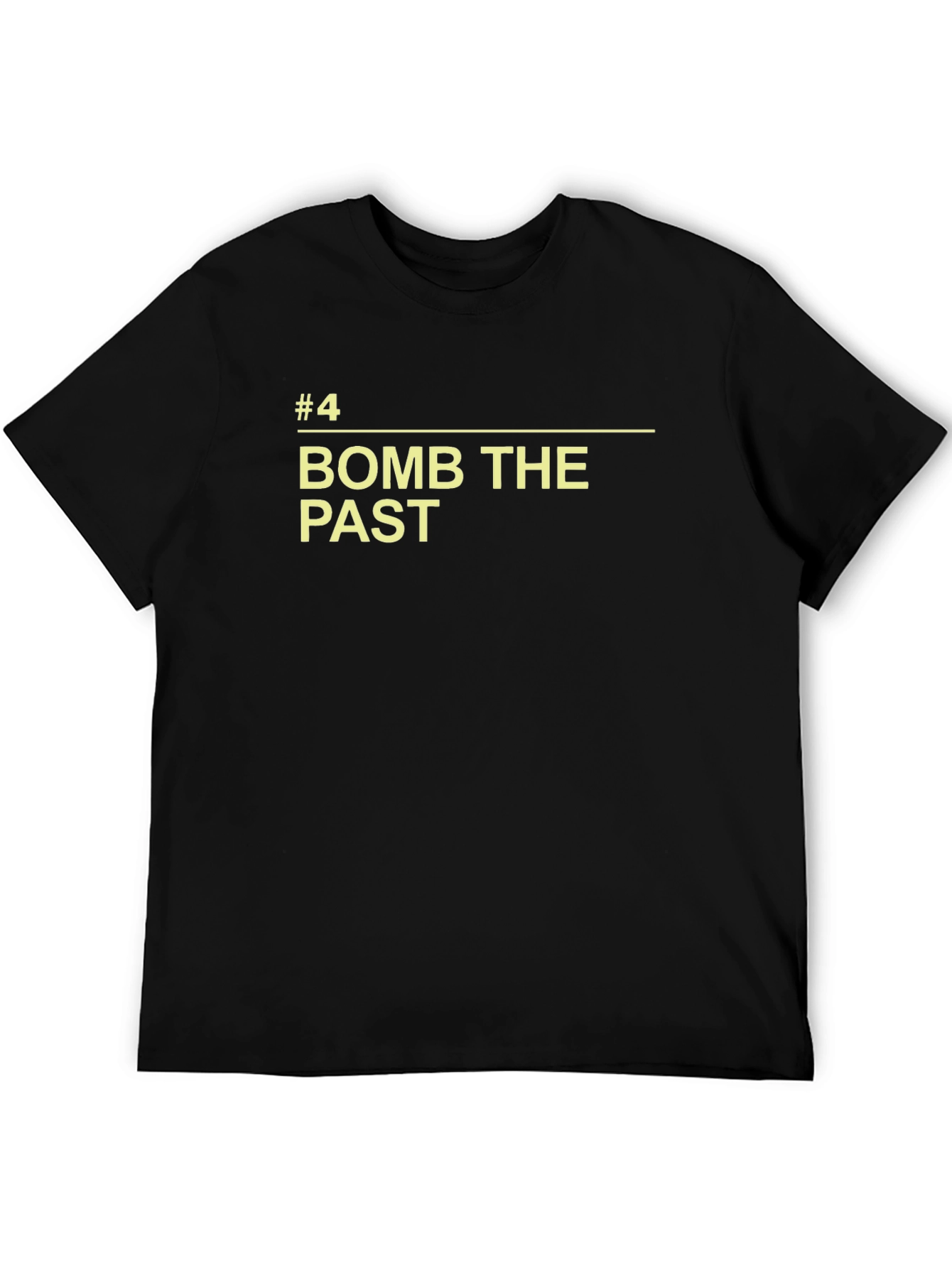 Bomb the Past T-Shirt - Bold Statement Tee