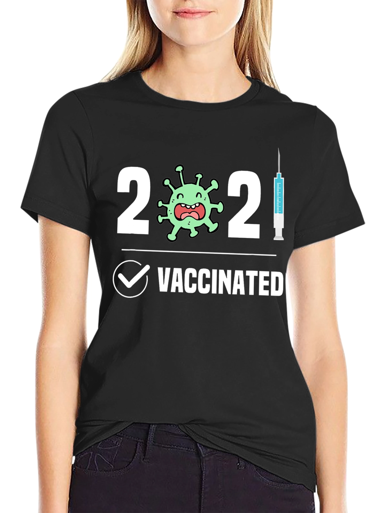 Vaccinated 2021 Novelty T-Shirt
