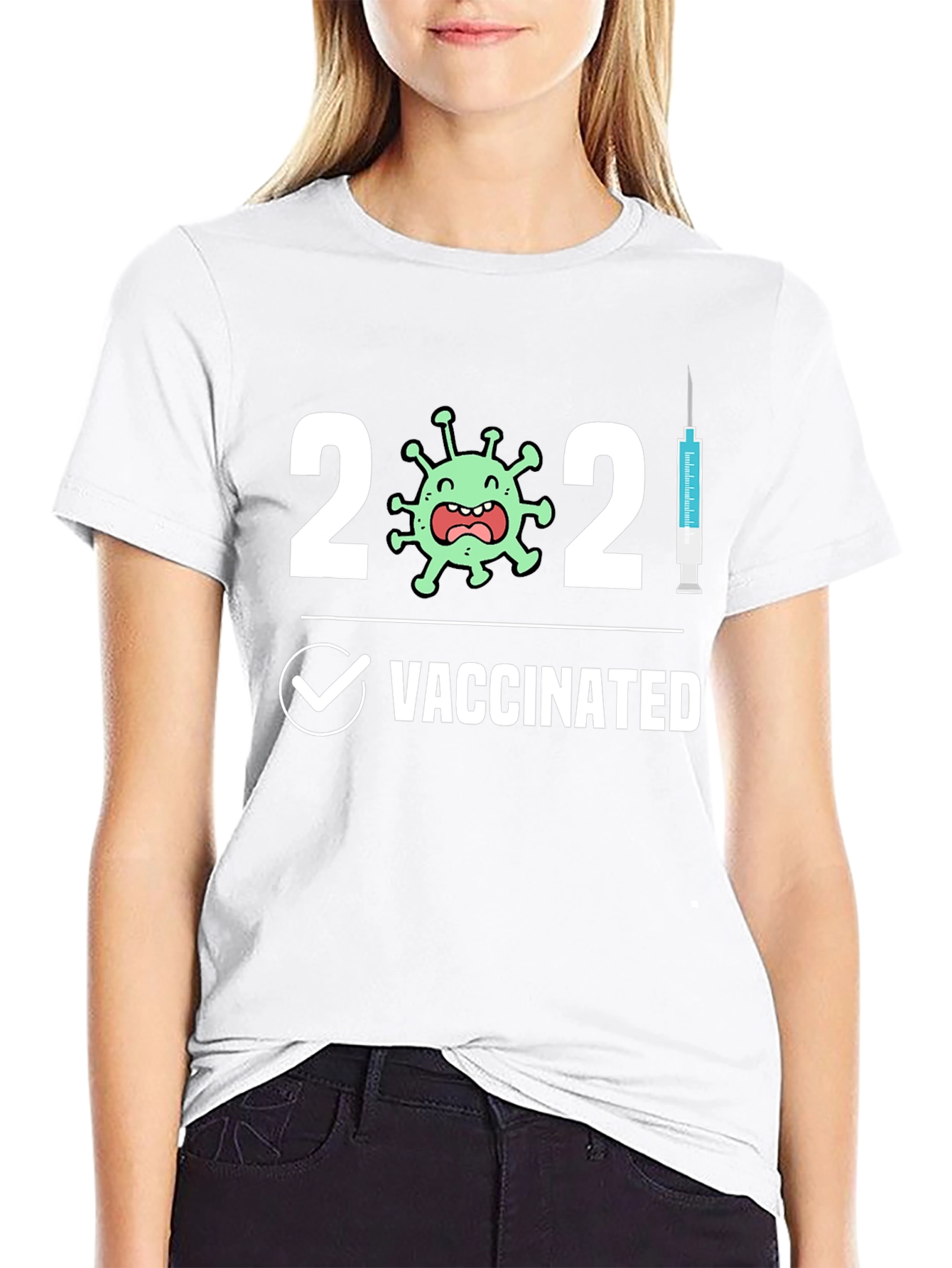 Vaccinated 2021 Novelty T-Shirt