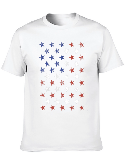 American Flag Star T-Shirt - Patriotic Pride
