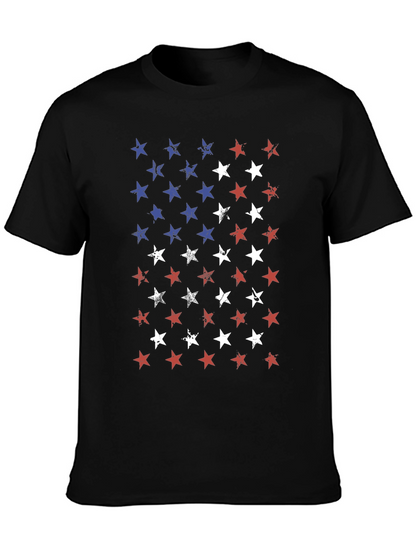 American Flag Star T-Shirt - Patriotic Pride