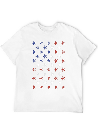 American Flag Star T-Shirt - Patriotic Pride