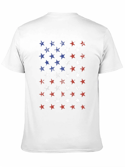 American Flag Star T-Shirt - Patriotic Pride
