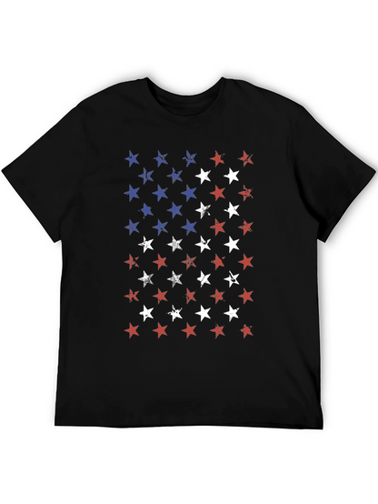 American Flag Star T-Shirt - Patriotic Pride