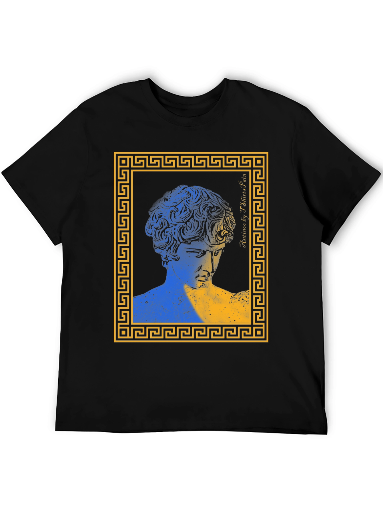 Ukraine Art Tee - Greek Statue Print T-Shirt