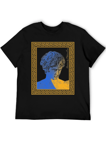 Ukraine Art Tee - Greek Statue Print T-Shirt