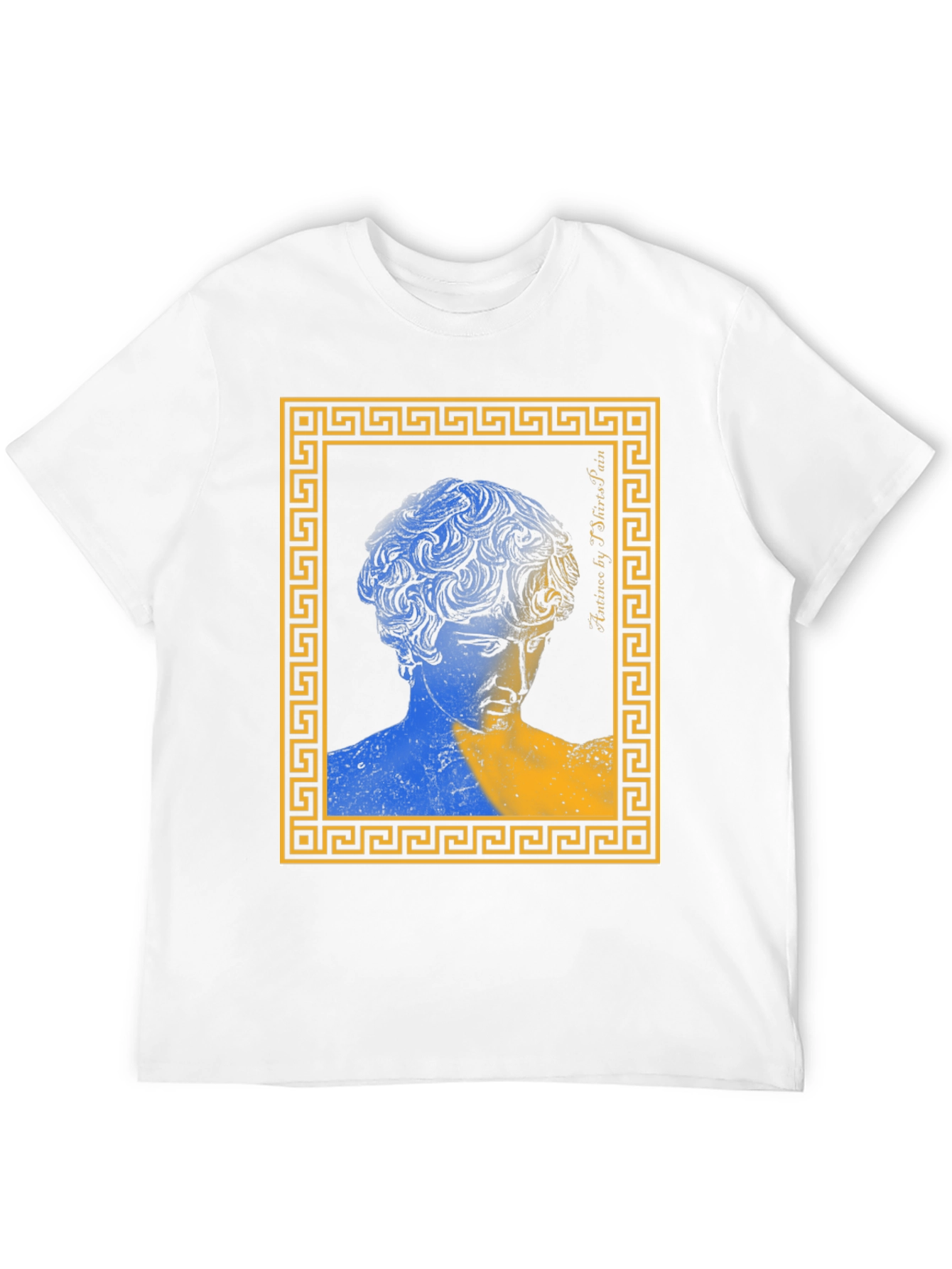 Ukraine Art Tee - Greek Statue Print T-Shirt