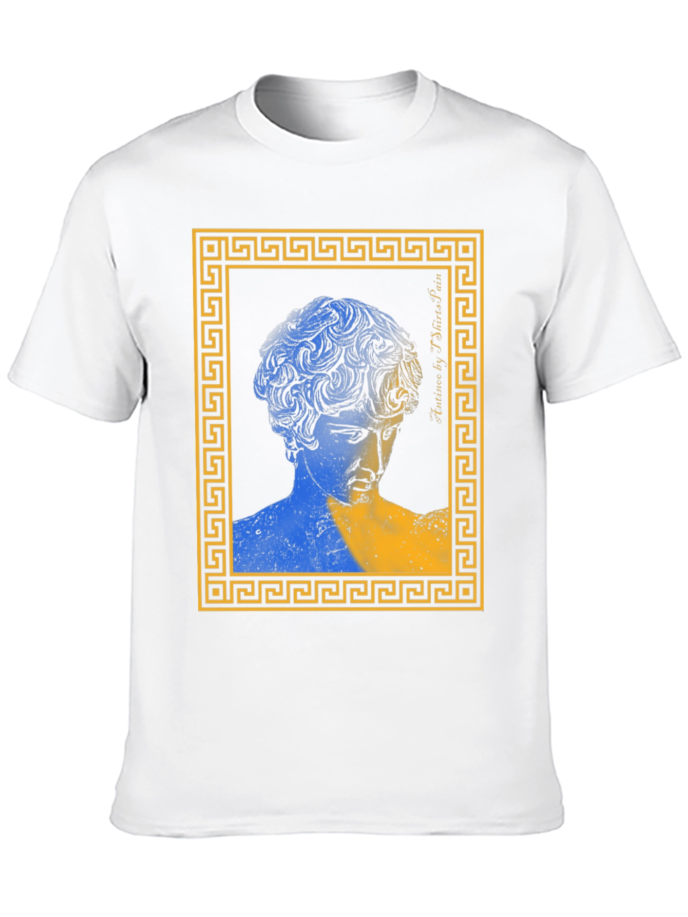 Ukraine Art Tee - Greek Statue Print T-Shirt
