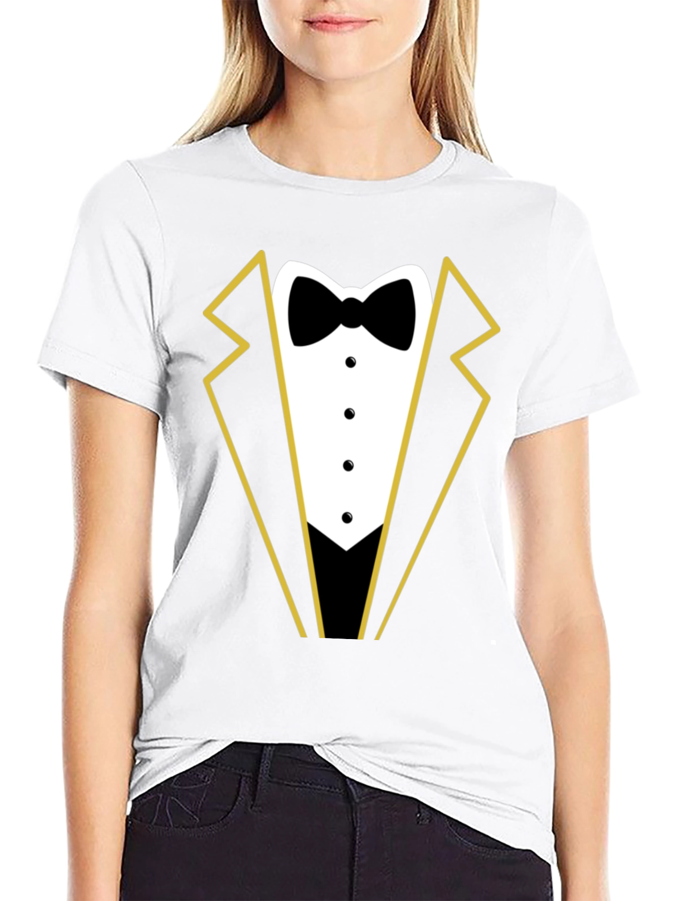 Tuxedo Graphic Tee - Formal Fun!