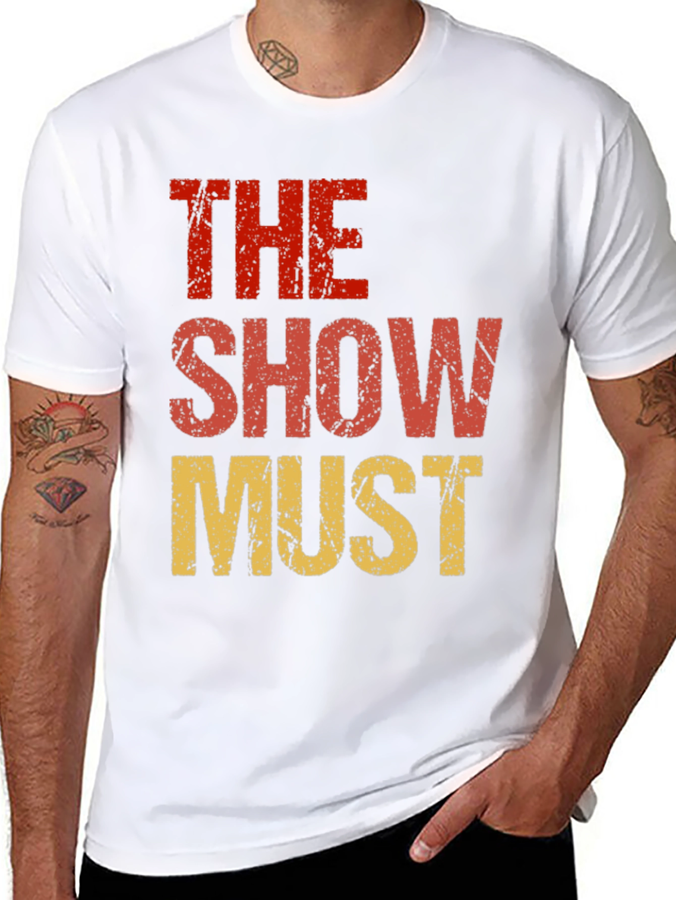 The Show Must Go On Graphic Tee