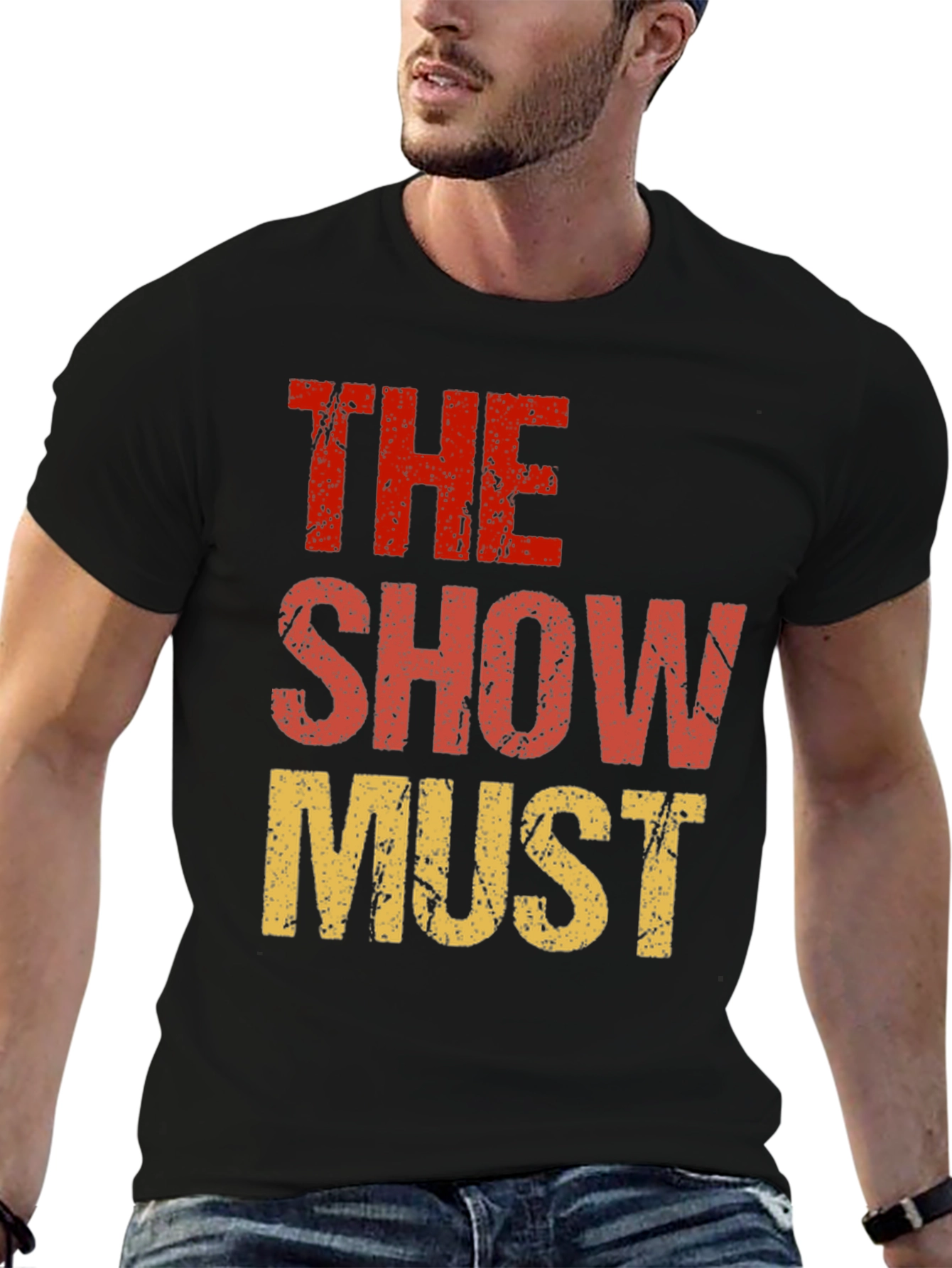 The Show Must Go On Graphic Tee