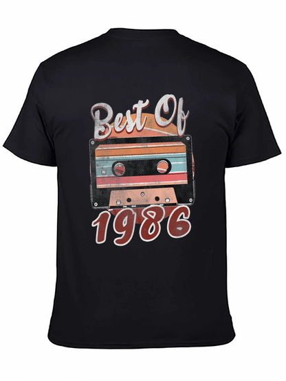 Best of 1986 Retro Cassette T-Shirt