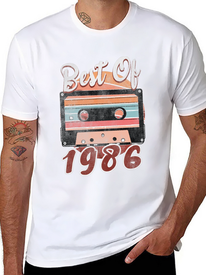 Best of 1986 Retro Cassette T-Shirt