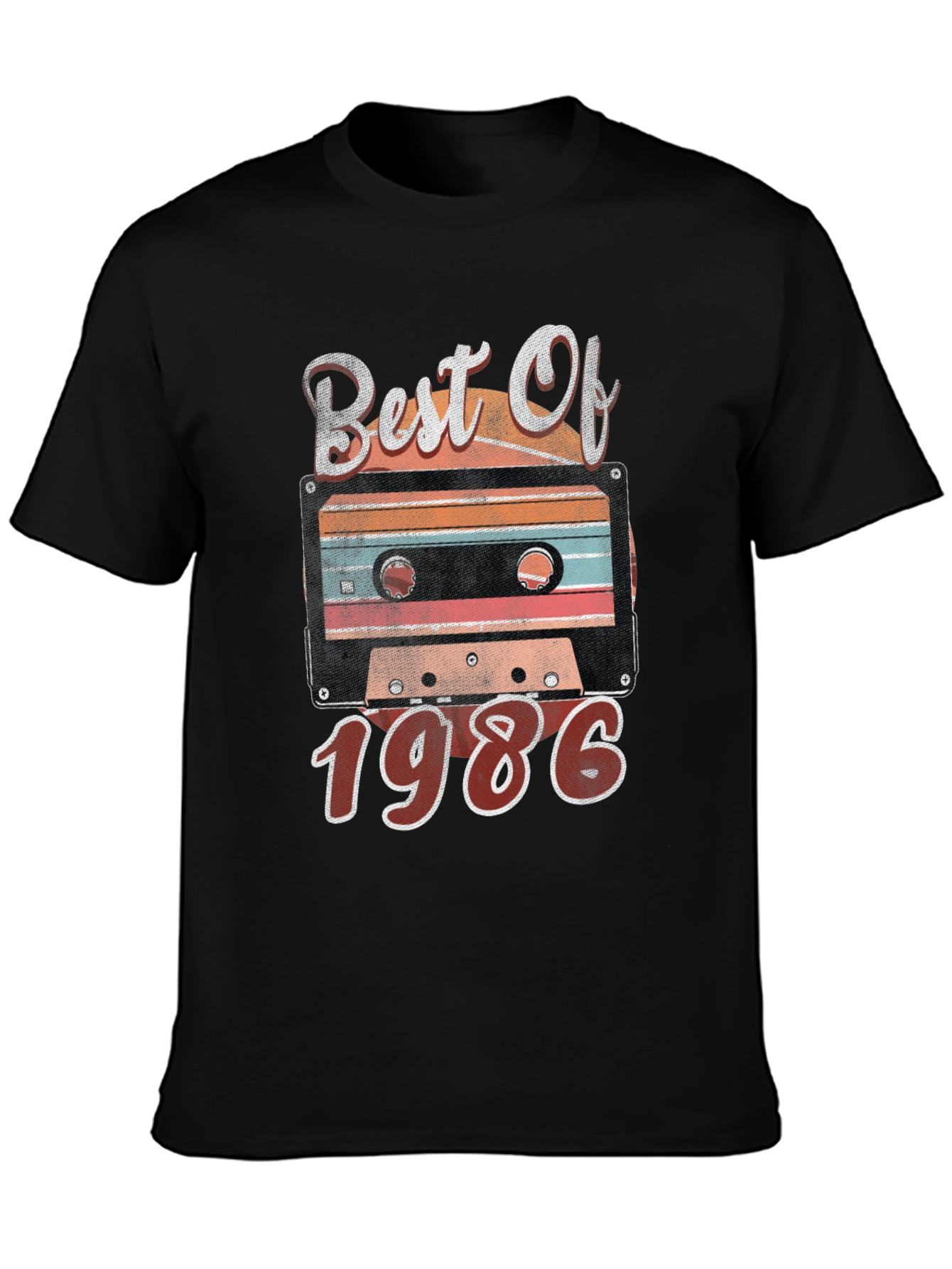Best of 1986 Retro Cassette T-Shirt
