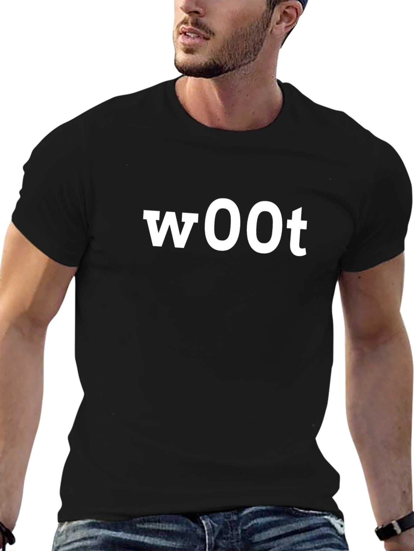 Woot! Graphic Tee - Cool Casual Cotton T-Shirt