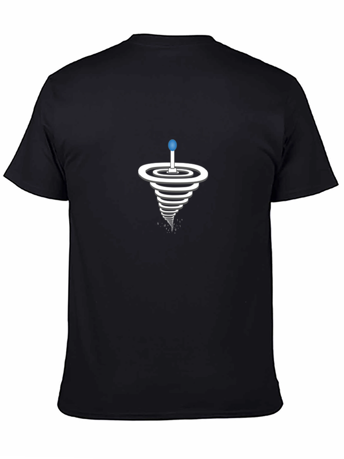 Spiral Illusion Graphic T-Shirt - Modern Style