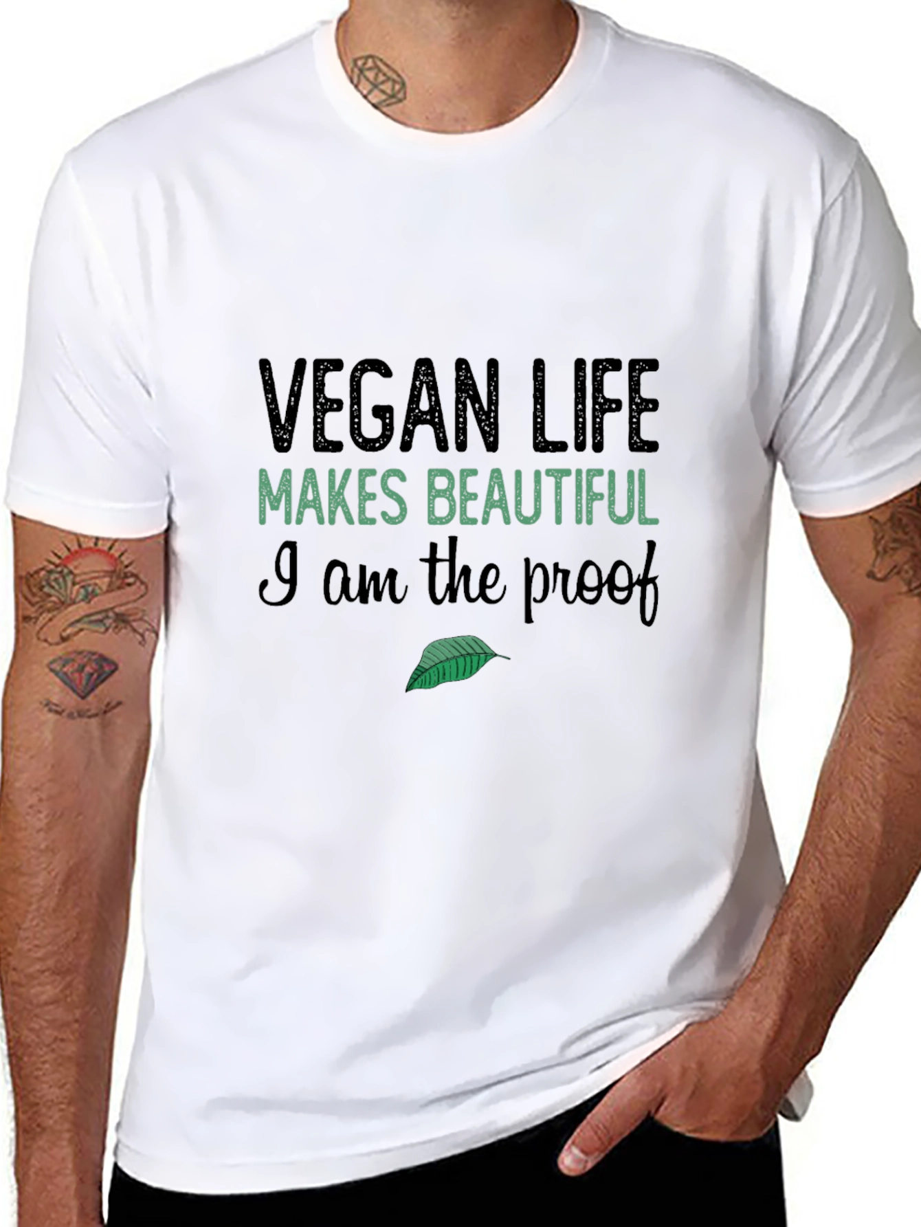 Vegan Life T-Shirt: Makes Beautiful