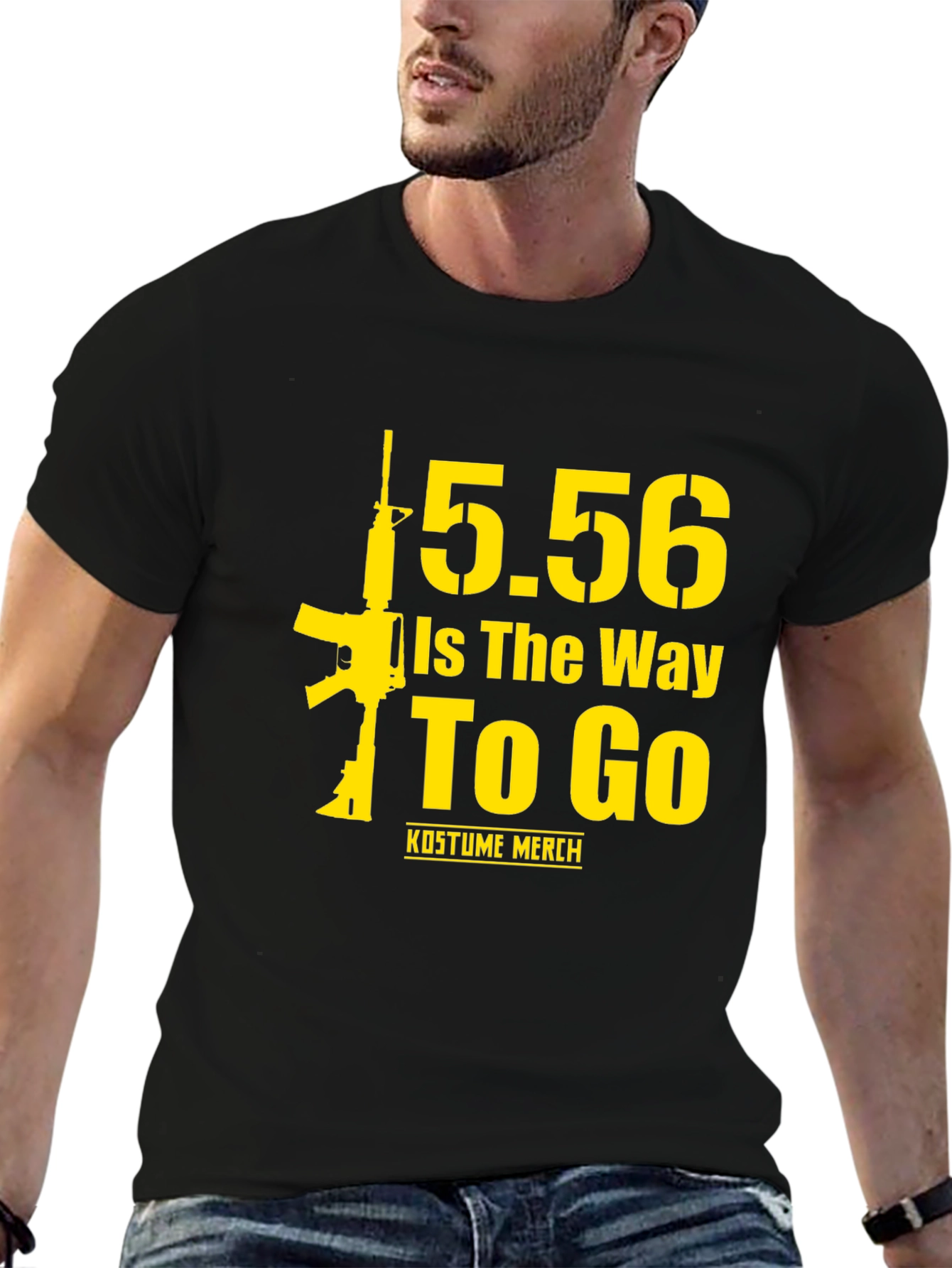 5.56 Is The Way To Go Gun T-Shirt