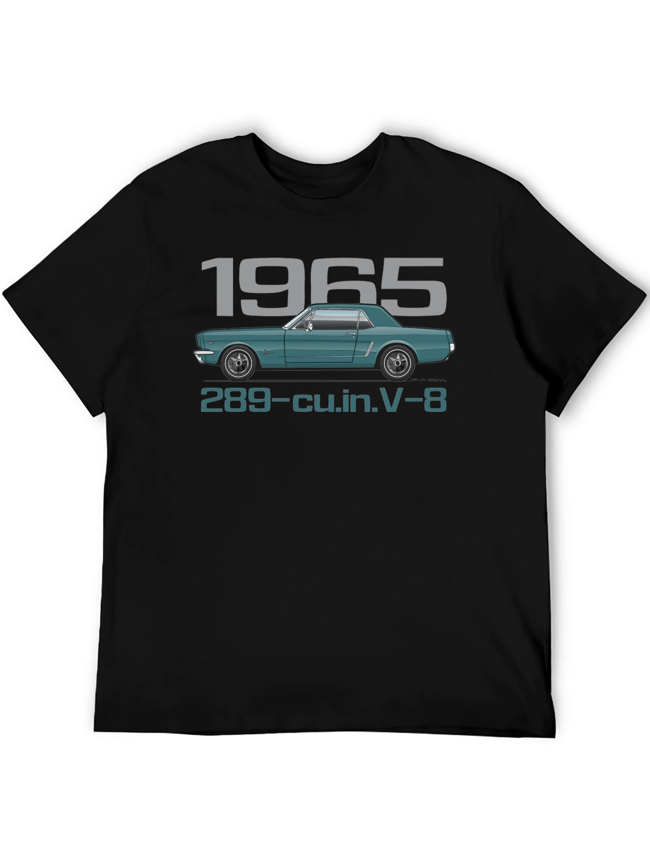 1965 Ford Mustang V-8 Graphic T-Shirt