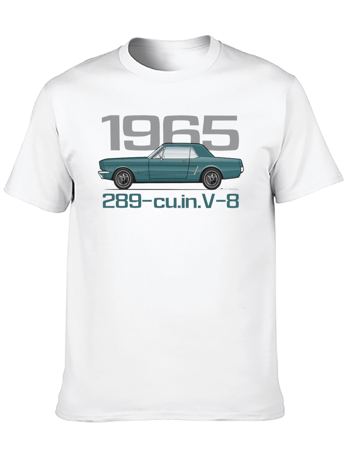 1965 Ford Mustang V-8 Graphic T-Shirt