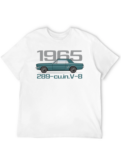 1965 Ford Mustang V-8 Graphic T-Shirt