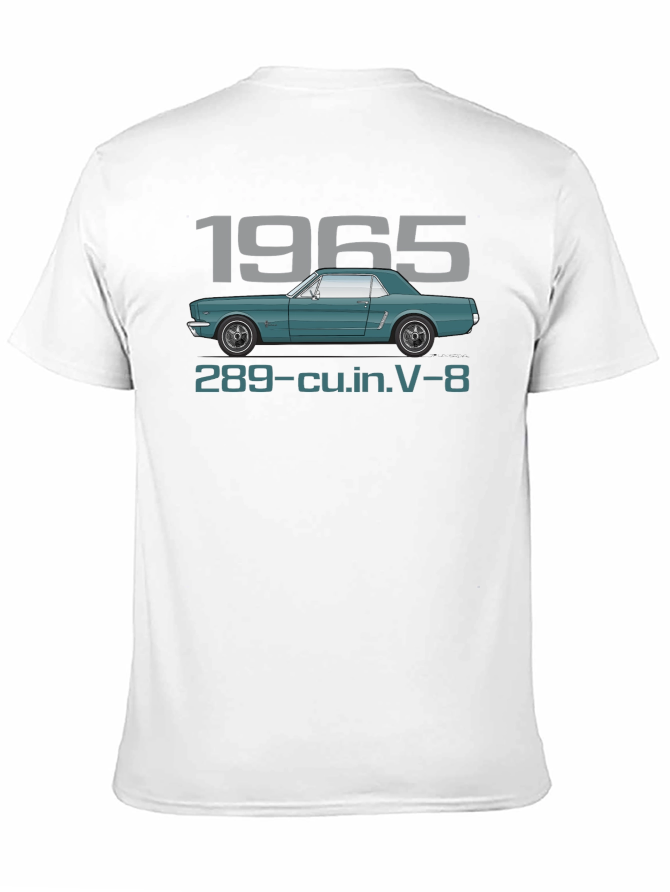 1965 Ford Mustang V-8 Graphic T-Shirt