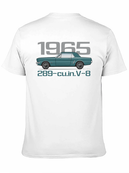 1965 Ford Mustang V-8 Graphic T-Shirt