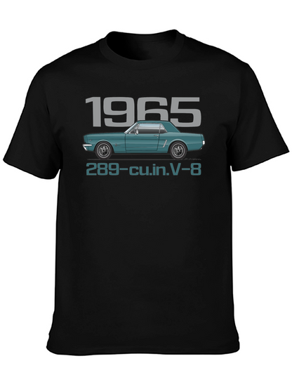 1965 Ford Mustang V-8 Graphic T-Shirt