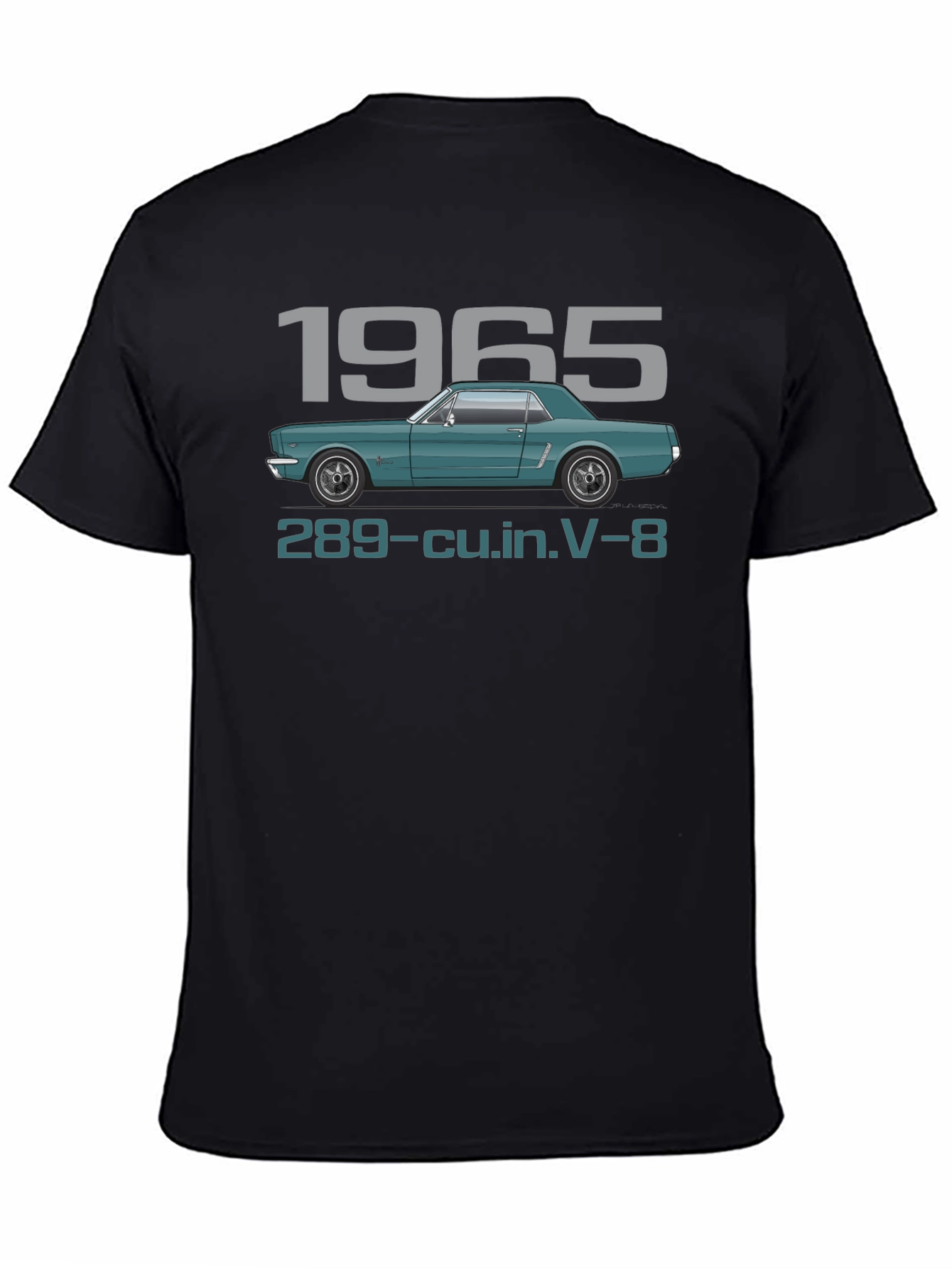 1965 Ford Mustang V-8 Graphic T-Shirt