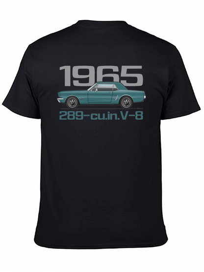 1965 Ford Mustang V-8 Graphic T-Shirt