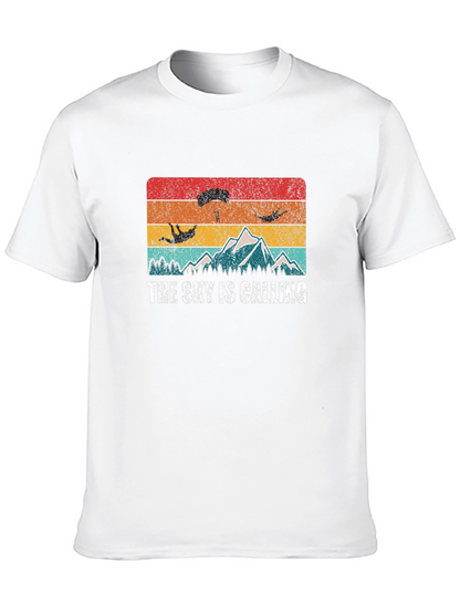 The Sky Is Calling T-Shirt - Adventure Awaits!