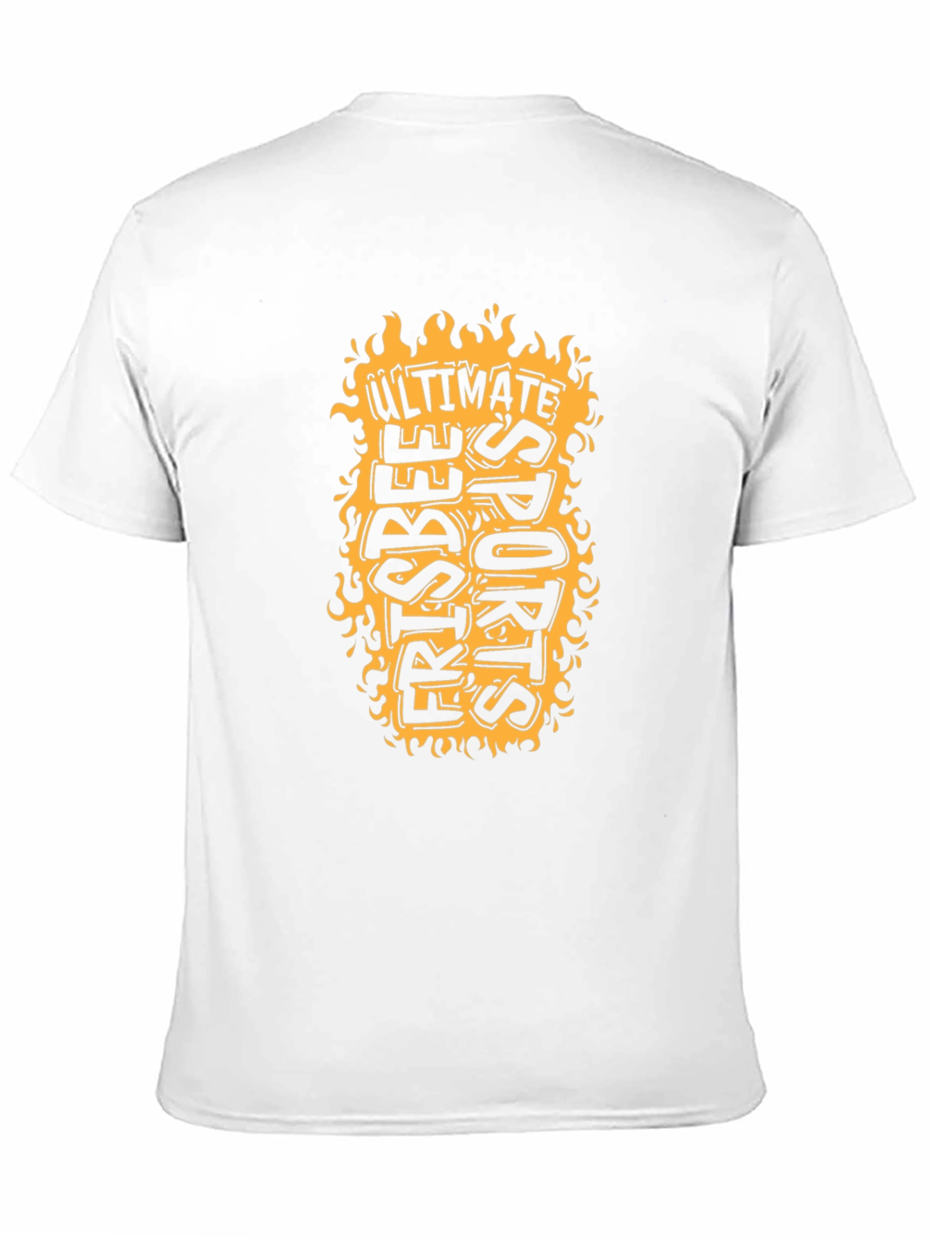 Ultimate Frisbee Sports T-Shirt - Black