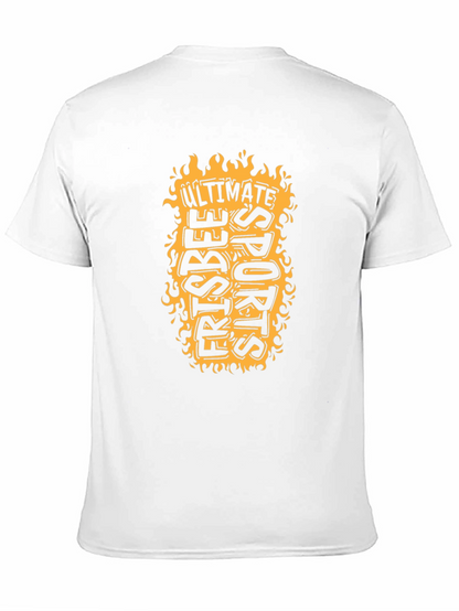 Ultimate Frisbee Sports T-Shirt - Black