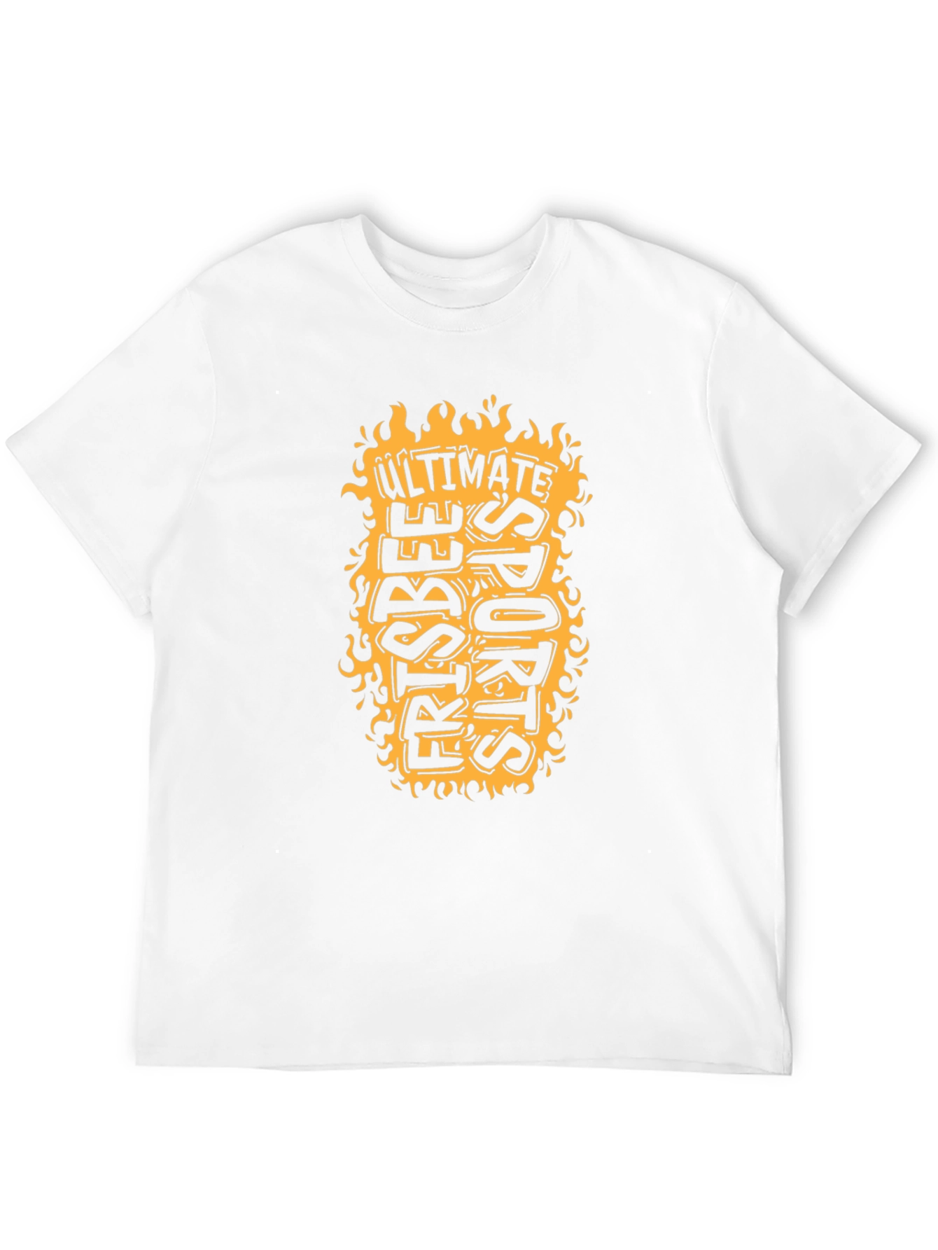 Ultimate Frisbee Sports T-Shirt - Black