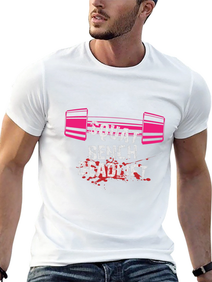 Squat Bench Deadlift Graphic Tee - Black