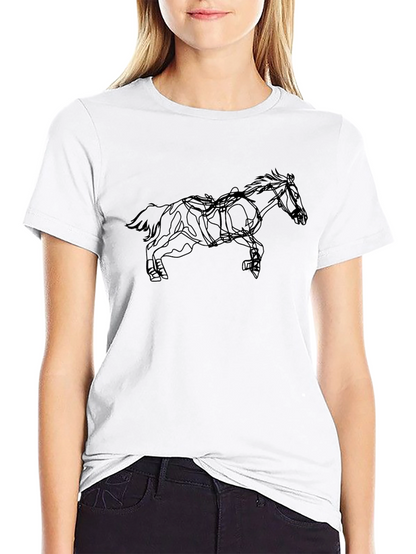 Black Horse Graphic Tee