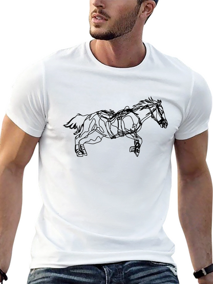 Black Horse Graphic Tee