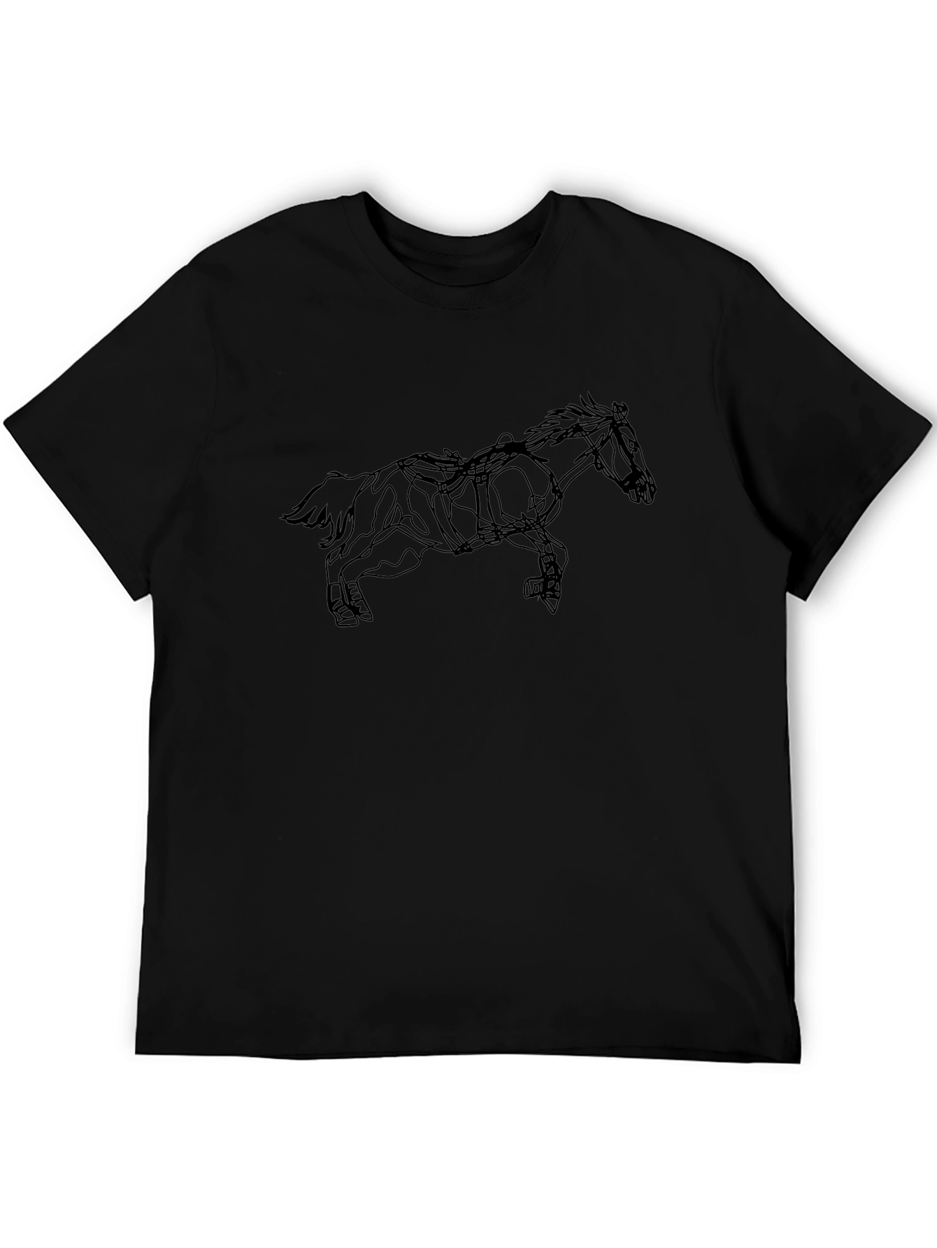 Black Horse Graphic Tee