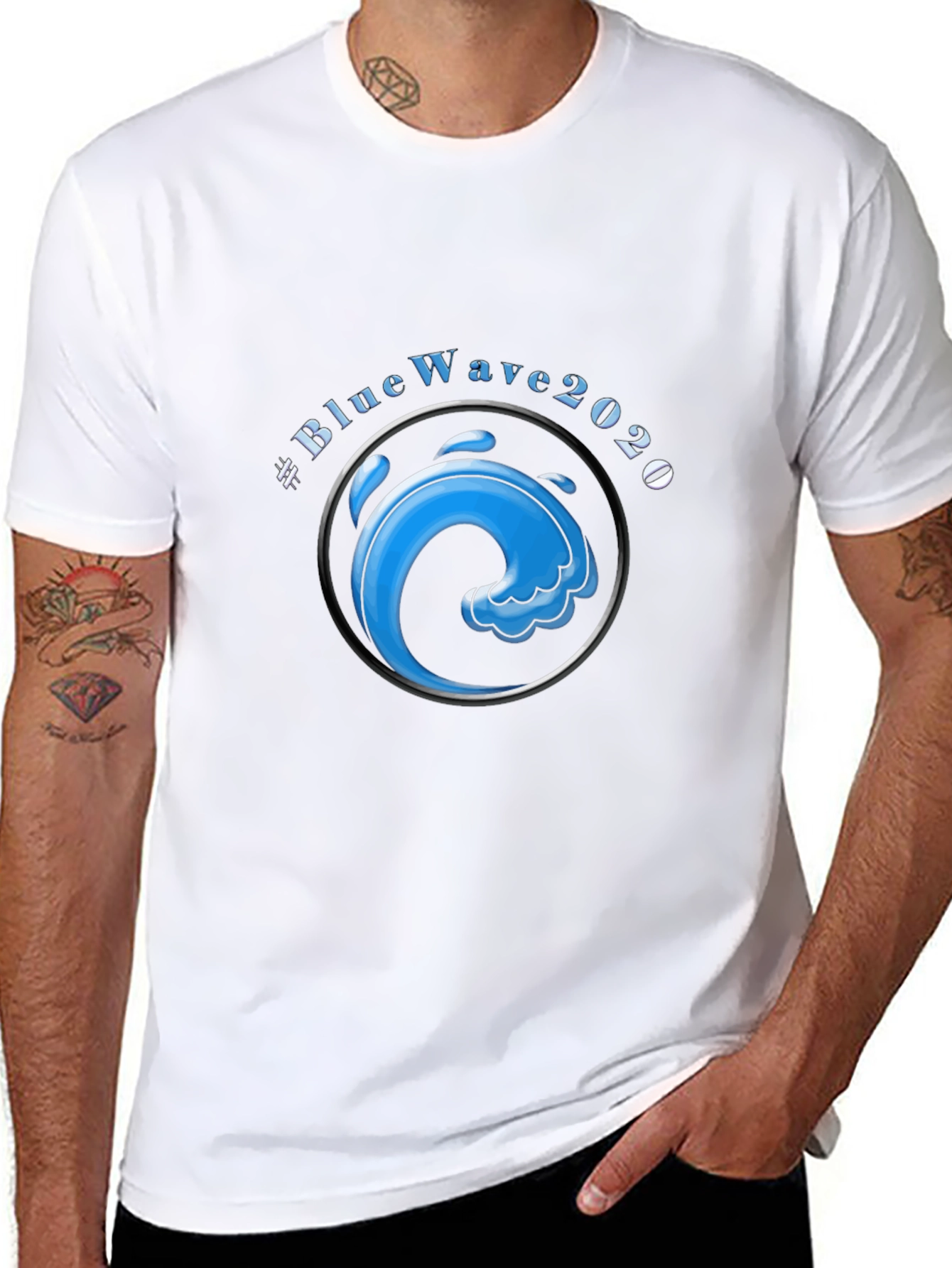 Blue Wave 2020 Graphic Tee