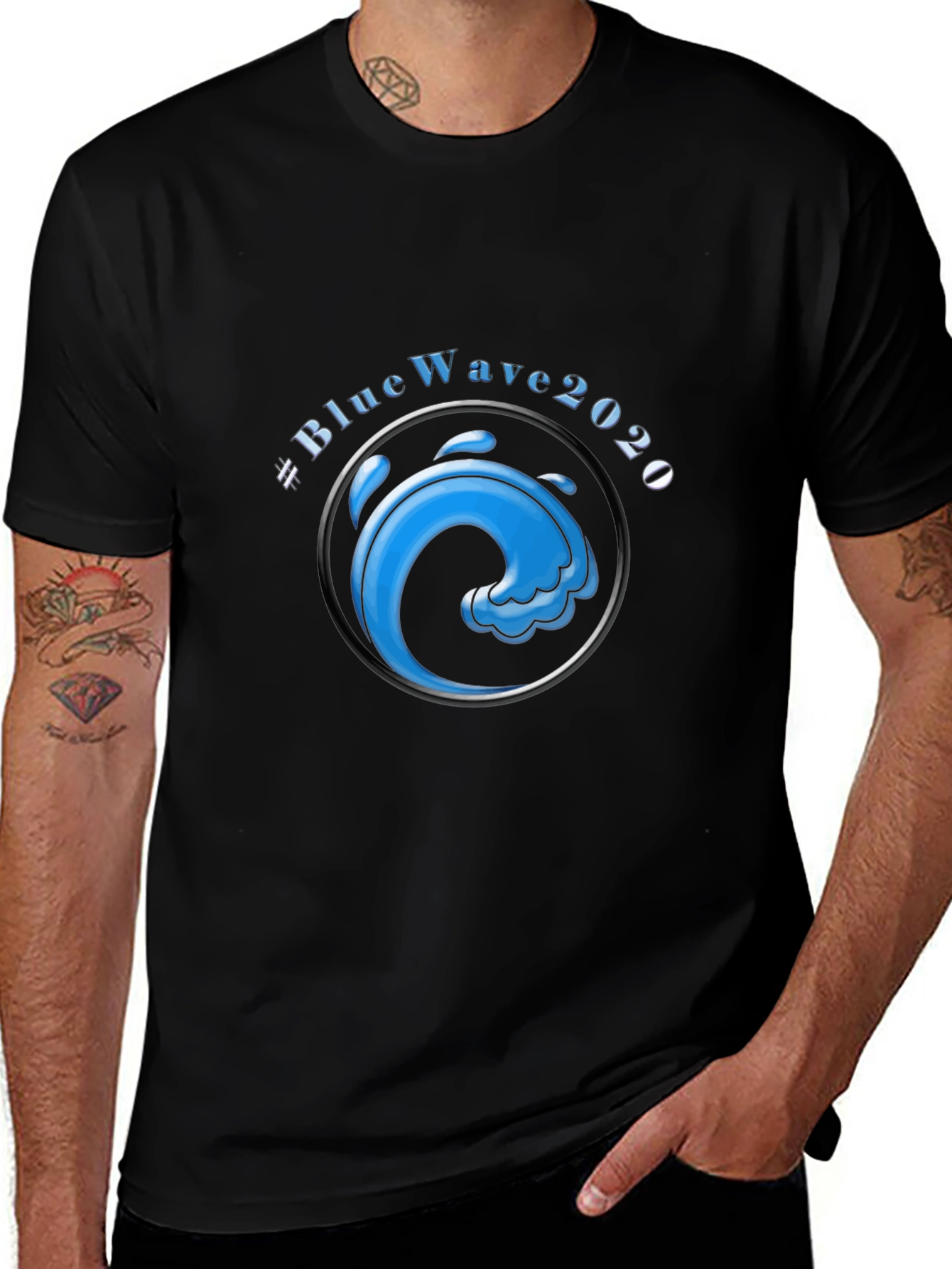 Blue Wave 2020 Graphic Tee