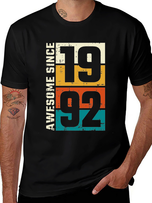 Awesome Since 1992 Vintage Style T-Shirt